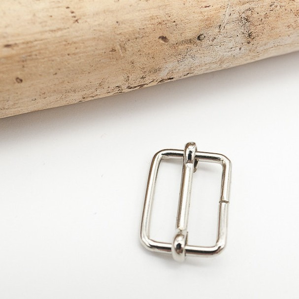 35mm Nickel Adjustable Buckle - Maison Klem